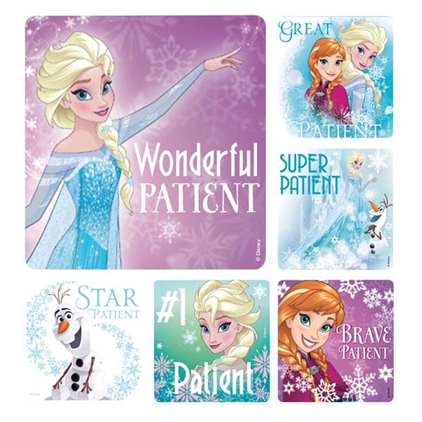 Stickers Disney's Frozen Patient Assorted 100/Rl