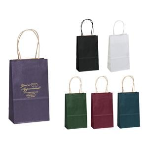 Bags 1-Color Imprint 5.25 in x 3.25 in x 8 in Paper 150/Pk