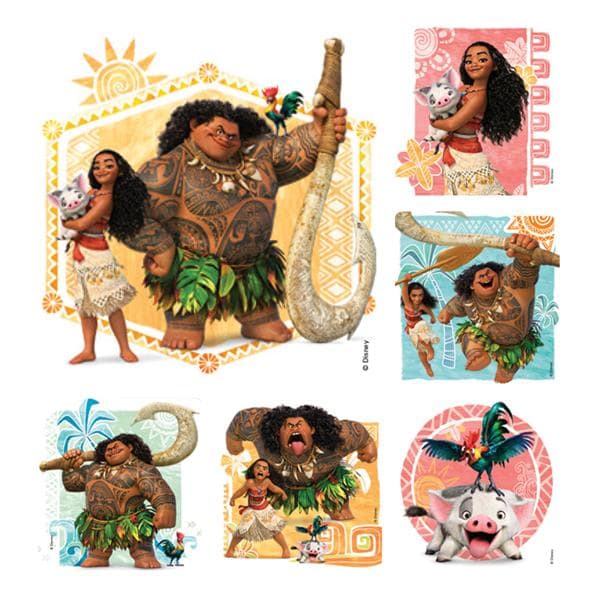 Stickers Disney's Moana Assorted 100/Rl
