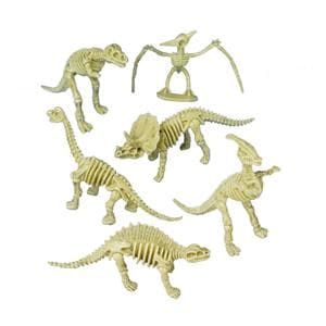 Toy Figurine Skeleton Dino 3.5 in Assorted 36/Bg