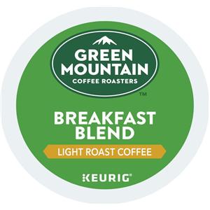 Green Mountain Coffee Breakfast Blend Coffee K-Cups, 24/box 24/Bx