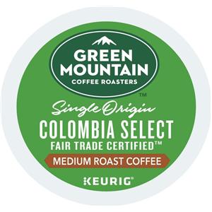 Green Mountain Coffee Colombian Fair Trade Select Coffee K-Cups, 24/box 24/Bx
