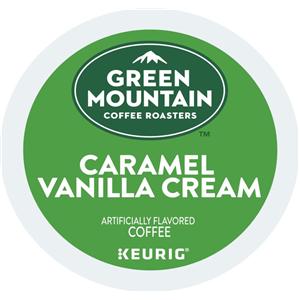 Green Mountain Coffee Caramel Vanilla Cream Coffee K-Cups, 24/box 24/Bx