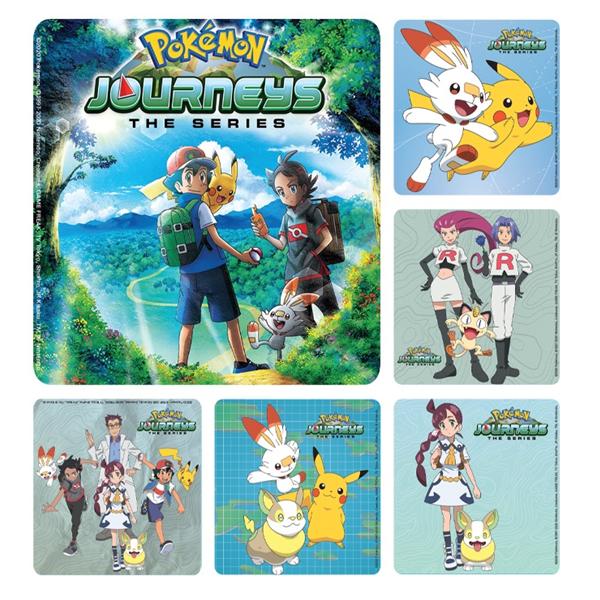 Stickers Pokemon Assorted 100/Rl