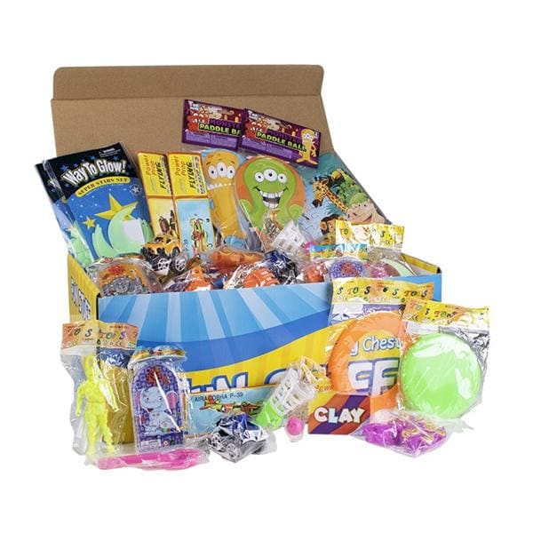 Treasure Chest Individually Wrapped Toys Assorted 144/Bx