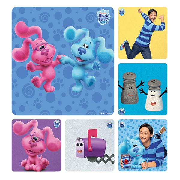 Stickers Blue's Clues Assorted 100/Rl