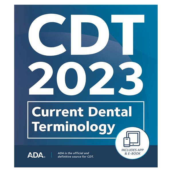 ADA Spiral Book Book & Ebook 2023 Dental Procedure Codes With Mobile App Ea