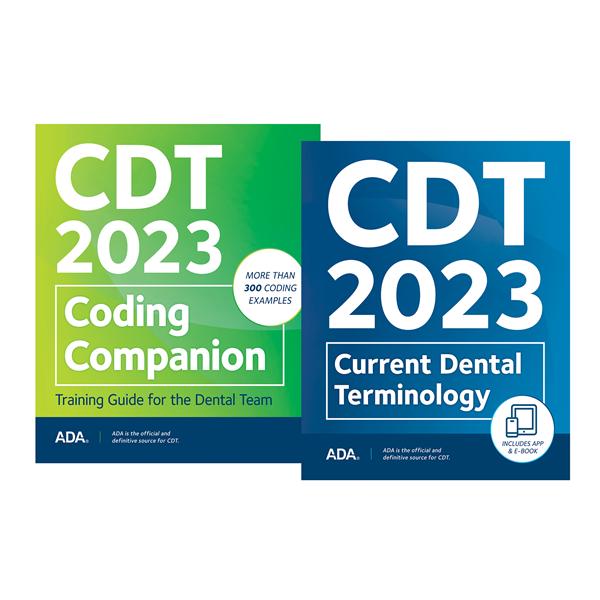 ADA Coding Book & Ebook 2023 With Coding Book & Companion Guide Ea