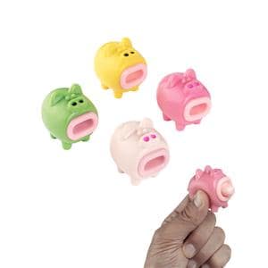 Toy Squeeze Pigs Assorted 24/Pk