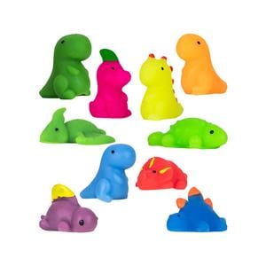Toy Squishy Dinosaurs Assorted 100/Pk