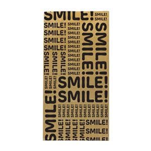 Fully Biodegradable & Recyclable Bags Paper Scatter Smile 100/Pk