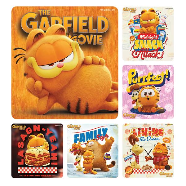 Stickers Kids The Garfield Movie 100/Rl