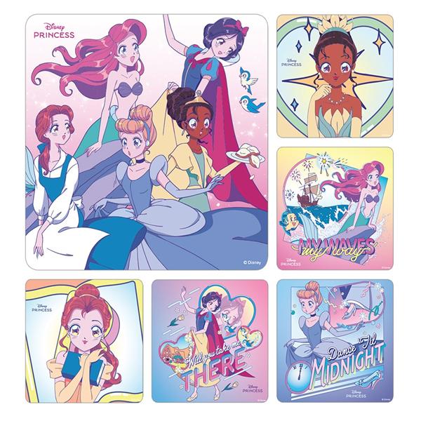 Disney Stickers Kids Princess Anime 100/Rl