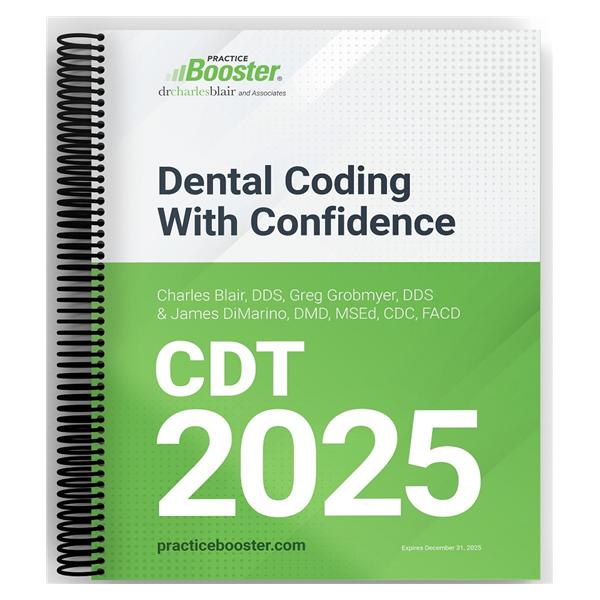 Dr. Charles Blair Book Coding with Confidence for CDT 2025 Ea