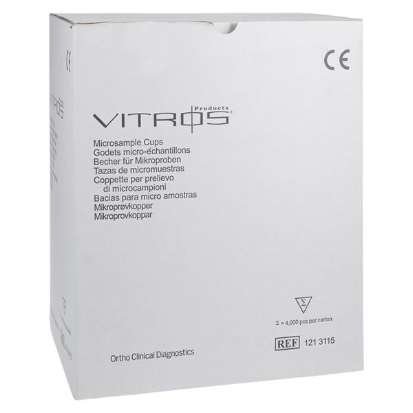 VITROS Sample Cup For Vitros 5,1/FS/4600/5600 4000/Pk