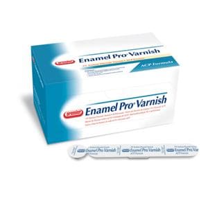 Enamel Pro Fluoride Vrnsh Bulk 5% NaF 0.4 mL Strawberries 'N Cream Clear 200/BX