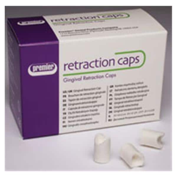 Premier Retraction Caps Cotton Size 3 Medium Refill 120/Pk