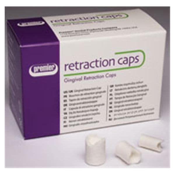 Premier Retraction Caps Retraction Caps Cotton Size Assorted Assorted Kit 60/Pk