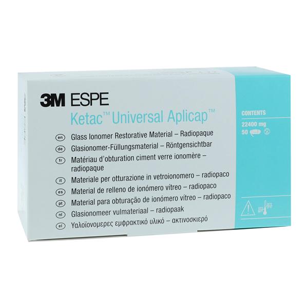 3M Ketac Universal Aplicap Glass Ionomer Composite Restorative A3 Refill 50/Pk