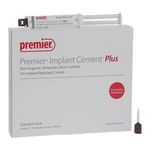 Premier Implant Cement Plus Elastomeric Cement White Standard Pack Ea
