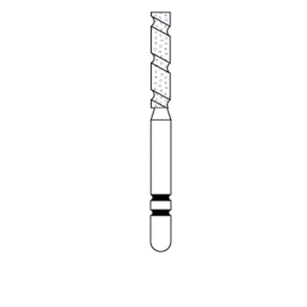 Two Striper TS2000 Diamond Bur Friction Grip 2013.8KR Coarse 5/Pk