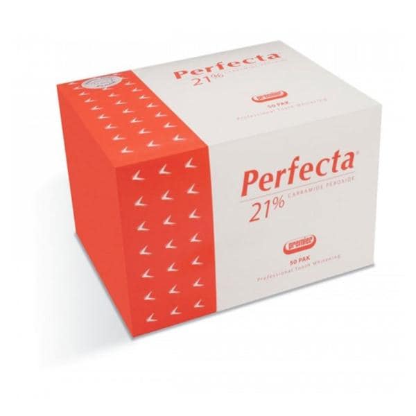 Perfecta At Home Whitening System 50 Pak 21% Carbamide Peroxide Mint 50/Bx