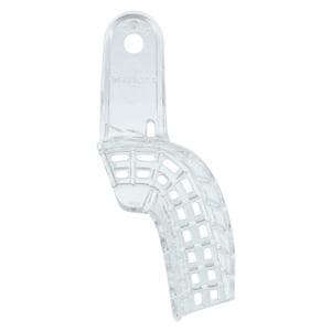 President Disposable Quadrant Impression Tray Perforated 8 Upr Rt/Lwr Lft 12/Bg