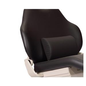 Crescent Memory Backrest Black Memory Foam Ea