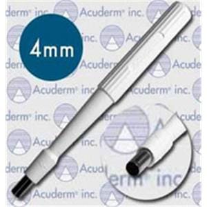 Acu-Punch Dermal Biopsy Punch 4mm Stainless Steel Blade Sterile Disposable 25/BX