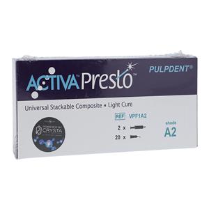 ACTIVA Presto BioACTIVE Universal Composite A2 1.2 mL Light Cure Kit