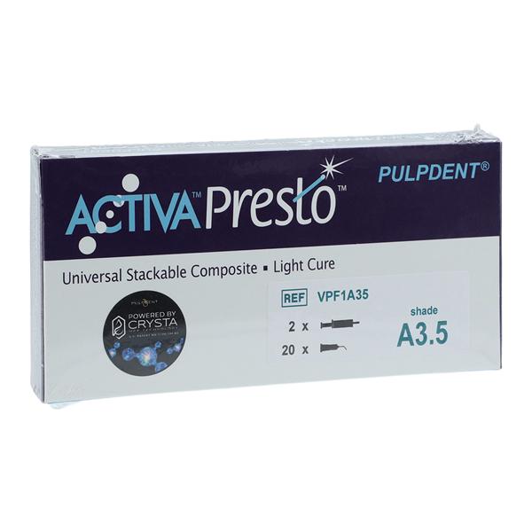 ACTIVA Presto Universal Composite A3.5 1.2 mL Light Cure Kit