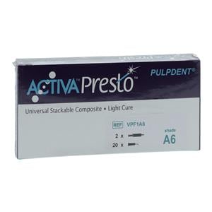 ACTIVA Presto BioACTIVE Universal Composite A6 1.2 mL Light Cure Kit