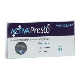 ACTIVA Presto Universal Composite B1 1.2 mL Syringe Refill Kit