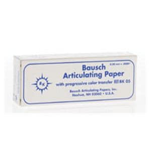Articulating Paper Strips Straight Blue Booklet 300/PK