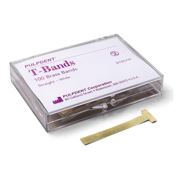 T-Bands Curved Assorted 0.002 in 100/Bx