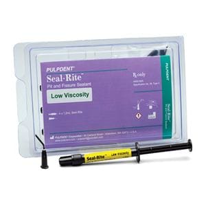 Seal-Rite Pit & Fissure Sealant Low Viscosity 1.2 mL Syringe Kit Off White Ea