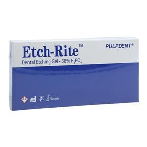 Etch-Rite 38% Phosphoric Acid Etching Gel 3 mL Twin Pack Ea