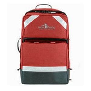 Bag Trauma Backpack Plus 23x14x12" Red Zipper Closure Top/Side Handles Ea