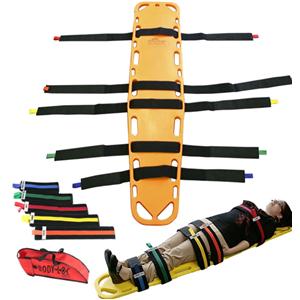 Body Loc Restraint Strap System 5 Adjustable Straps Hook and Loop Ea