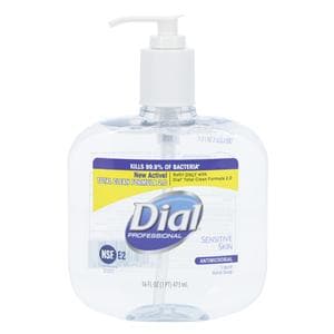 Dial Liquid Liquid Soap 16 oz With Pump 16oz, 12 EA/CA
