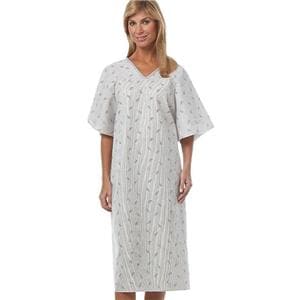 Patient Gown Large Matchsticks Ea