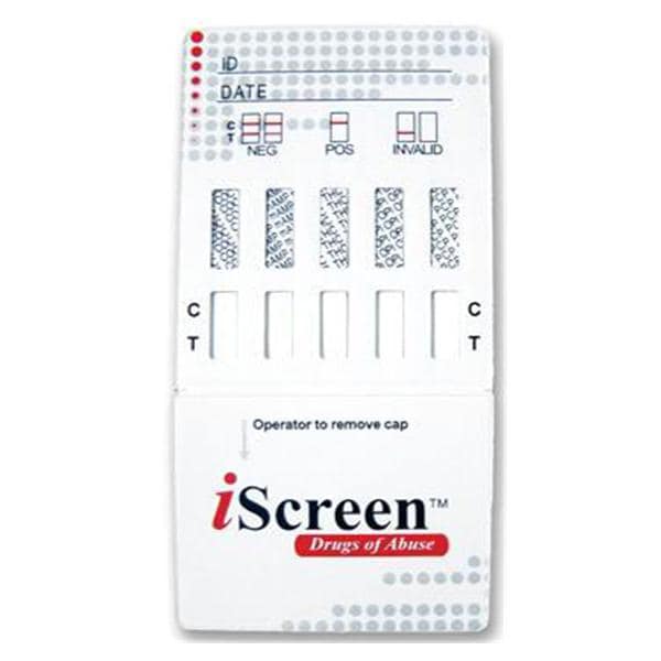 iScreen Drug Screen Test Kit Moderately Complex 25/Bx