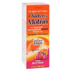 Motrin Children NSAID Suspension 100mg/5mL Berry 4oz/Bt
