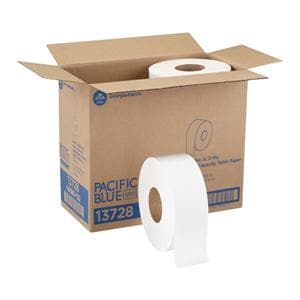 Pacific Blue Select Jumbo Junior Toilet Tissue White 2 Ply 8Rl/Ca