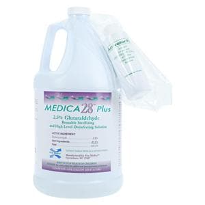 Medica 28 Plus Instrument Disinfectant 2.5% Gltrldhd/N-Crsv 1 Gallon 4/Ca
