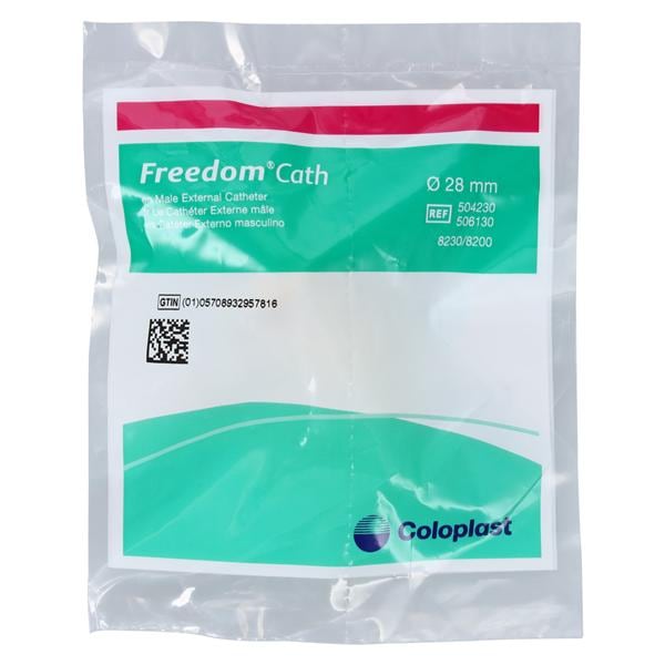 Catheter External Freedom Cath _ Standard Latex 28mm Ea, 100 EA/CA