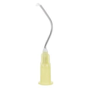 Stat-Flo Prebent Infusor Brush Tips Yellow 19 Gauge 500/Pk