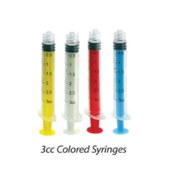 Luer Lock Style Irrigation Syringe Red