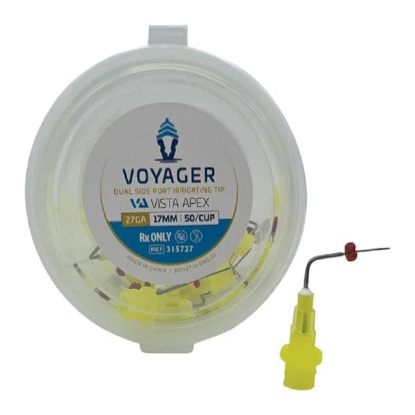 Voyager Dual Side Port Irrigating Tips 27 Gauge 17 mm 50/Pk