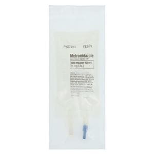 Metronidazole Injection 5mg/mL Bag 100mL 24/Ca